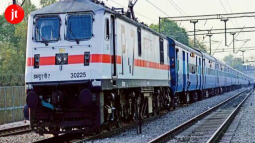 Water on railway tracks in Rajasthan, many trains canceled and diverted